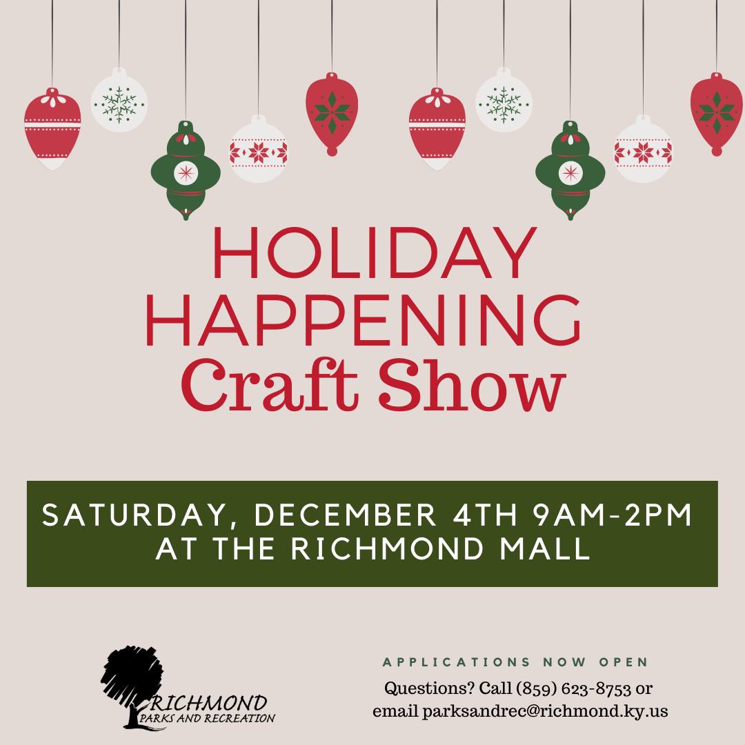 Holiday Happening Craft Show @ Richmond Mall | Richmond | Kentucky | United States
