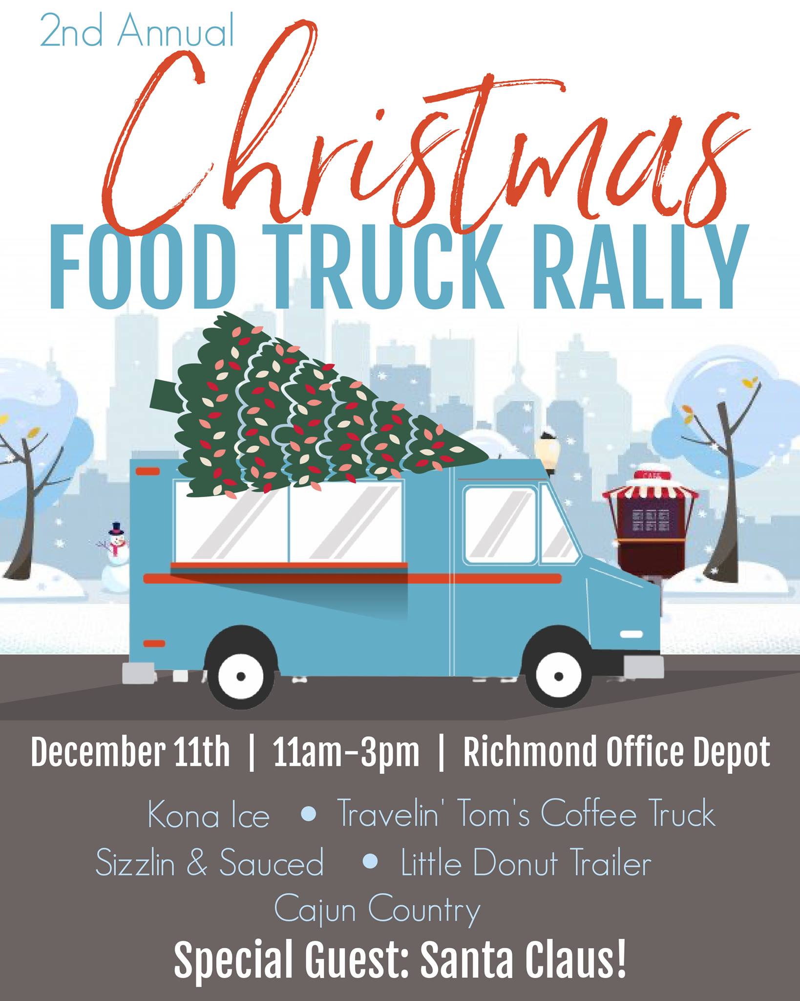 2nd Annual Christmas Food Truck Rally @ Richmond Office Depot | Richmond | Kentucky | United States