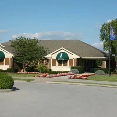 Exterior of the Gibson Bay building