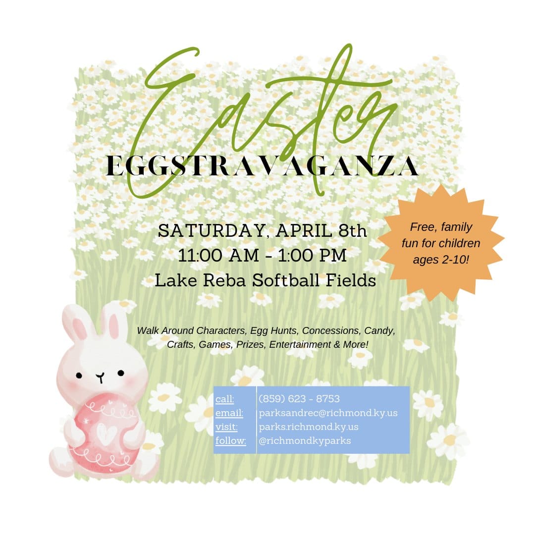 44th annual Easter Eggstravanganza @ lake reba recreational complex