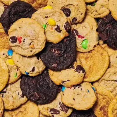 Variety of cookies from Insomnia Cookies