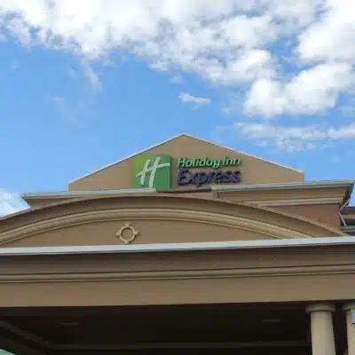 Exterior of Holiday Inn Express