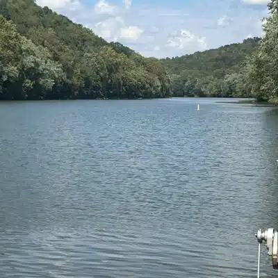 View of the Kentucky River from the Valley View Ferry