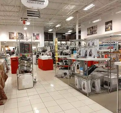 Interior of the Belk in Richmond Centre