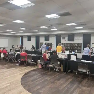 Bookfest inside the Madison County Public Library