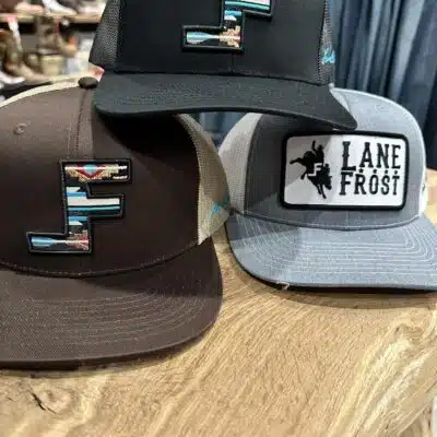 Selection of Lane Frost hats from Baum's Boots & More