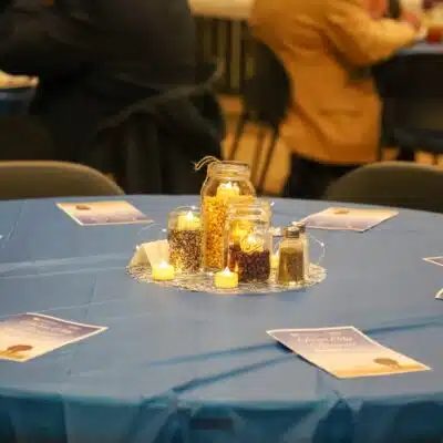 Centerpiece during event hosted by the Madison County Cooperative Extension Office