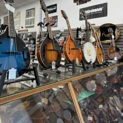 Selection of instruments from Currier's Music World