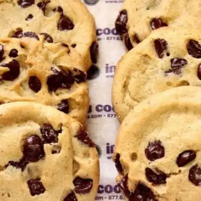Chocolate chip cookies from Insomnia Cookies