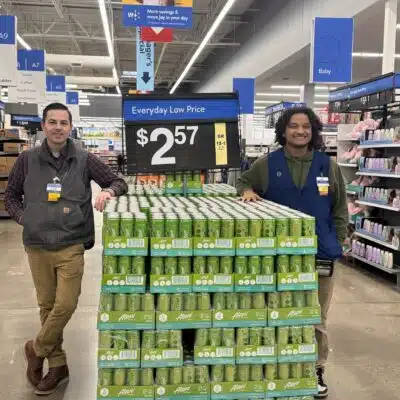 New Alani flavor display in Walmart