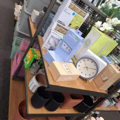 Selection of string lights and alarm clocks from Wise Buys