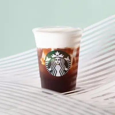 Cold brew with salted cream cold foam from Starbucks