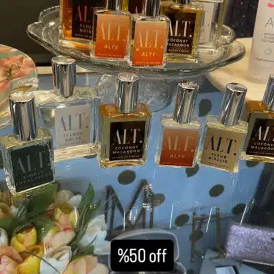 Perfume selection at Rockin' Robyn's