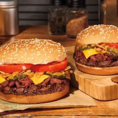 Burgers from Burger King