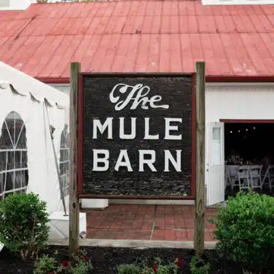 Mule Barn sign
