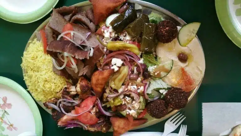 Babylon Gyro meal