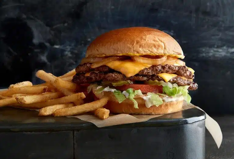 Buffalo Wild Wings burger