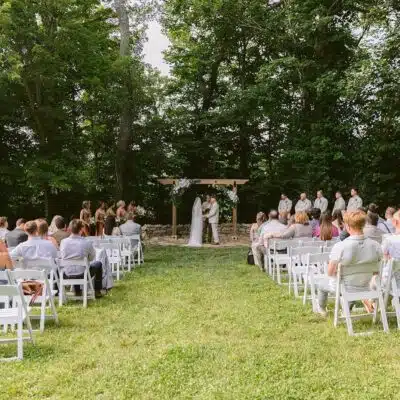 Ceremony in Action at The Stone House at Silver Creek