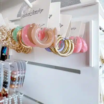 Earring Display at Girls Just Wanna Have Fun