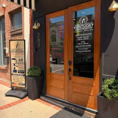 Entrance to Kentucky Signature Coffee