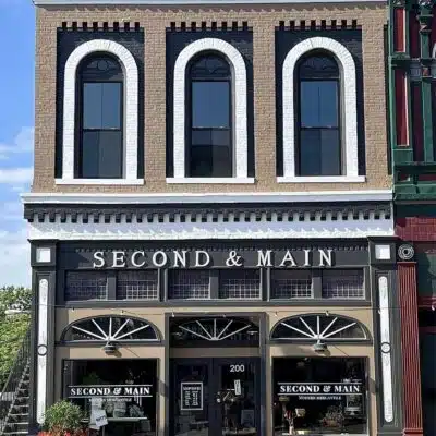 Exterior of Second & Main