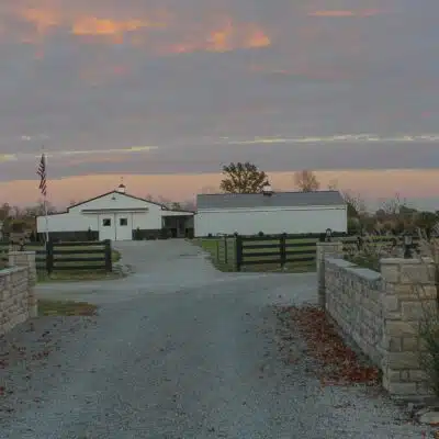 Exterior of Property at Homestead Farm Wedding Barn