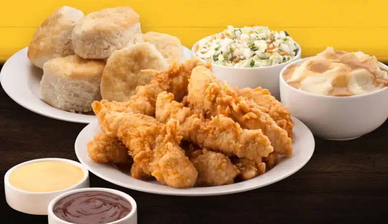 Lee's Famous Recipe Meal options
