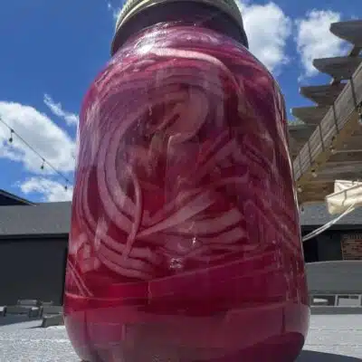 Pickled Pink - new flavor attempt for House of 'Cue's new location