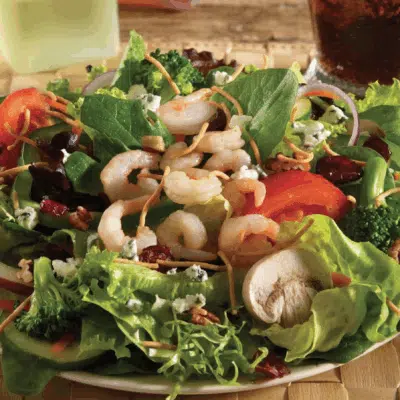 Golden Corral shrimp salad