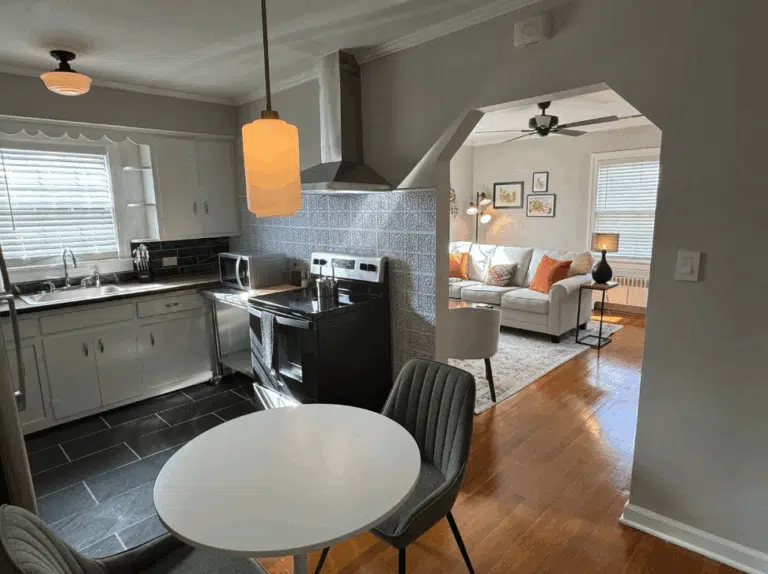 Westfield Gold Kitchen & living room