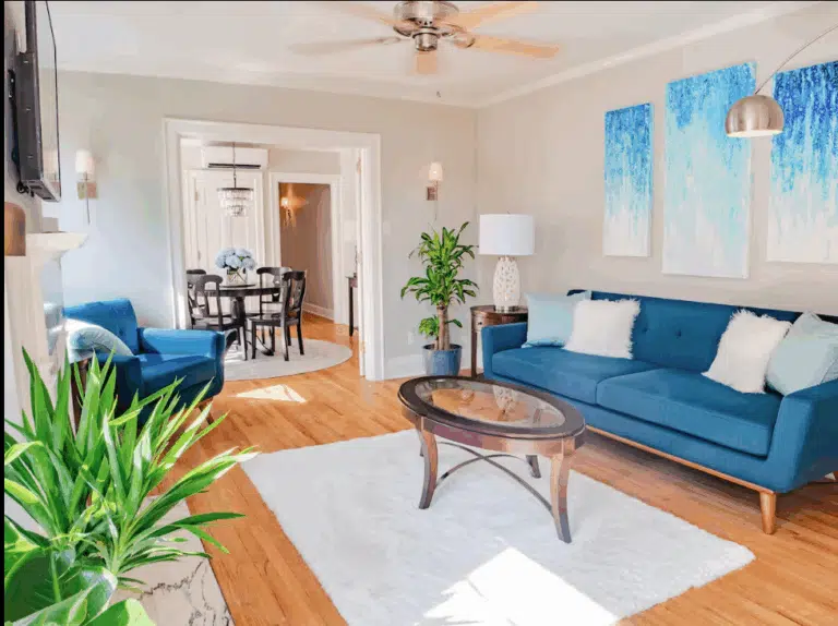 Luxury on Main - North (airbnb) living room