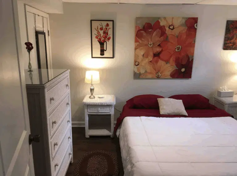Spacious Downstairs Apartment (airbnb) bedroom