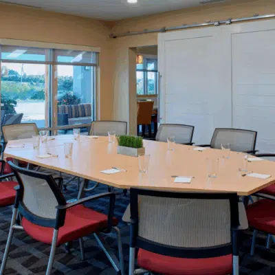 TownePlace Suites Marriott smaller meeting setup