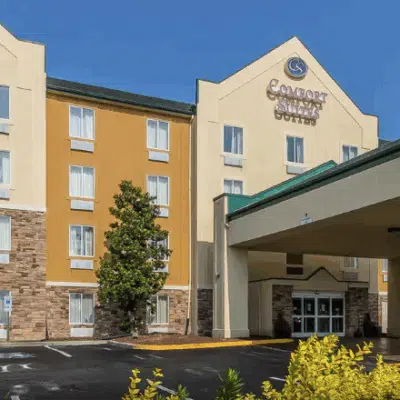 Exterior of Comfort Suites