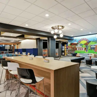 Lobby of Tru by Hilton