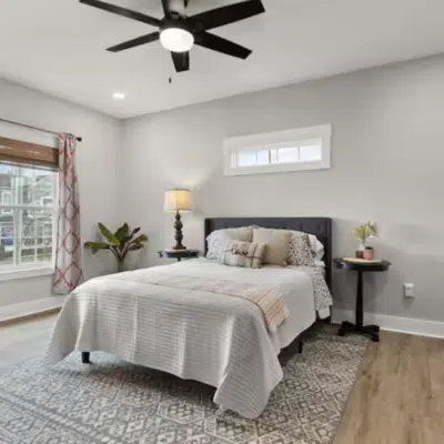 Bedroom inside Newly Built Town & Country (Airbnb)