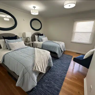Bedroom inside Westwood (Airbnb)