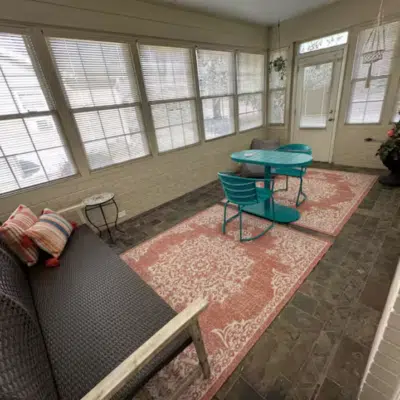 Sunroom inside Westwood (Airbnb)
