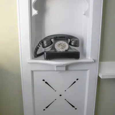Telephone detail inside The Nelson House (Airbnb)