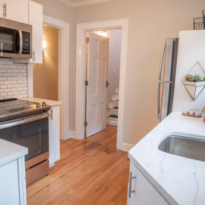 Kitchen inside Luxury on Main - South (Airbnb)