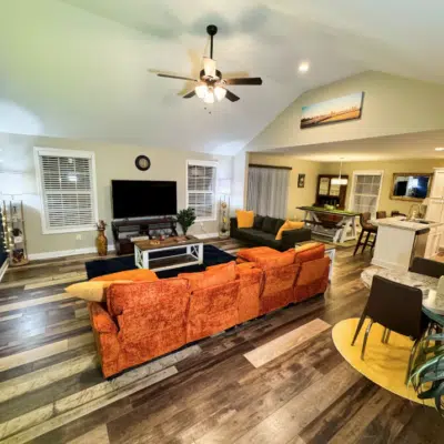 Open-concept of Artsy KY-Themed Richmond Gem (Airbnb)
