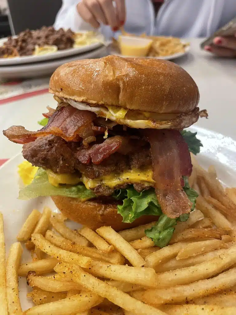 Steak N' Shake meal