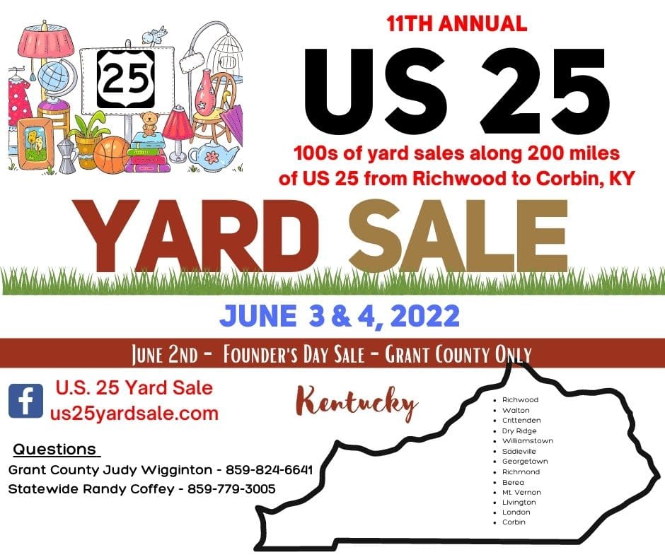 U.S.-25 Yard Sale @ United States
