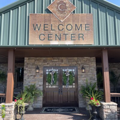 Chenault Vineyards Exterior of Welcome Center