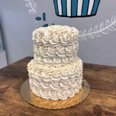 Whipped cake at Bespoke Bakery