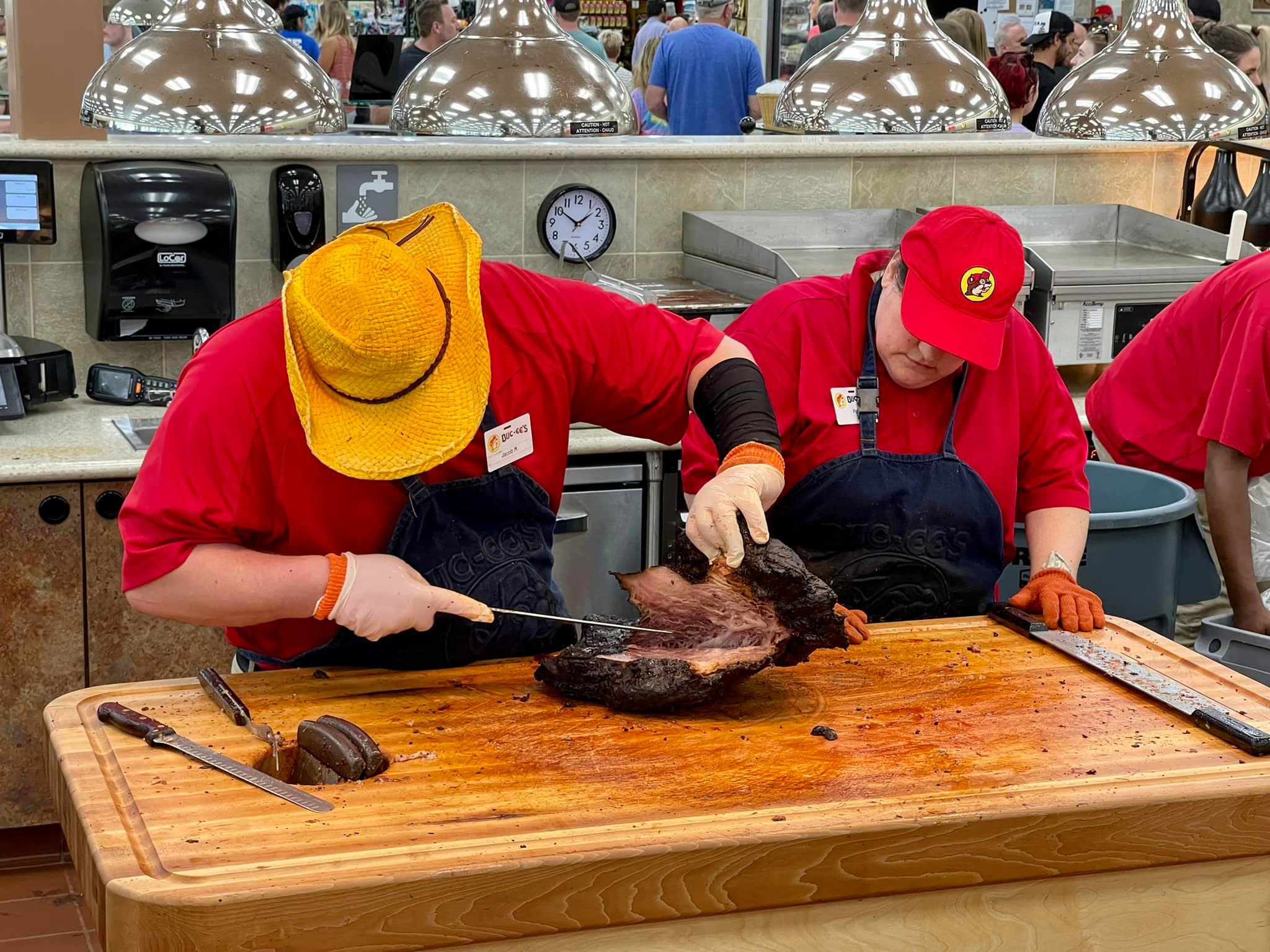 Buc-ee's Red Kids Logo Hat