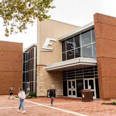 Recreation building on Eastern Kentucky University's campus