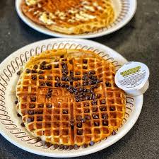 Chocolate chip waffle from Waffle House