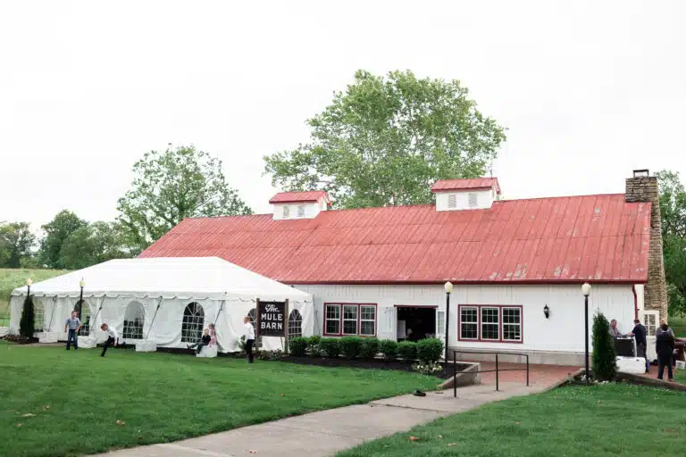 Exterior of The Mule Barn