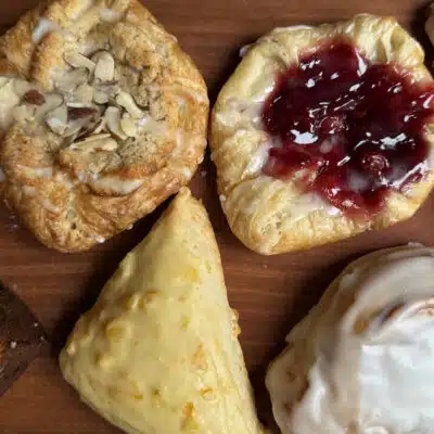 Pastry selection from Panera Bread